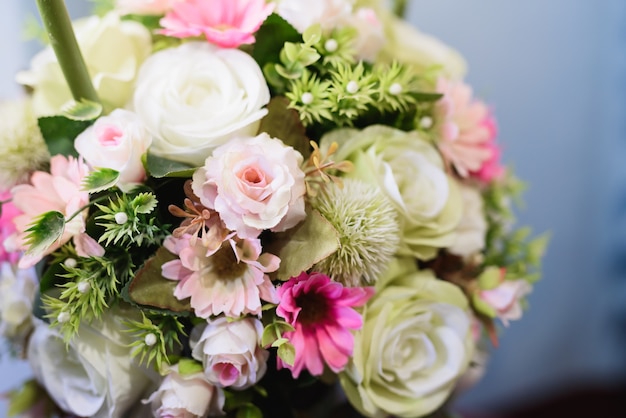 Decoration of wedding flowers