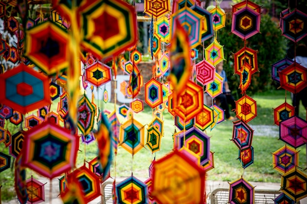 タイ綿の装飾モチーフスタイルアート