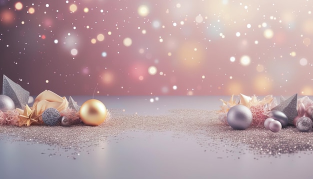 Decorative abstract background for Christmas Christmas and winter background