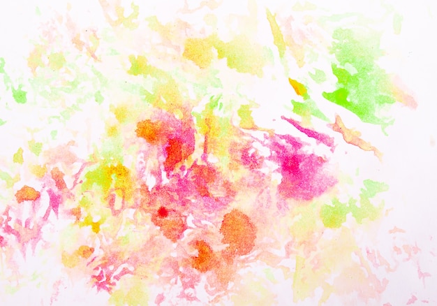 Decorative abstract colorful watercolor shapes background