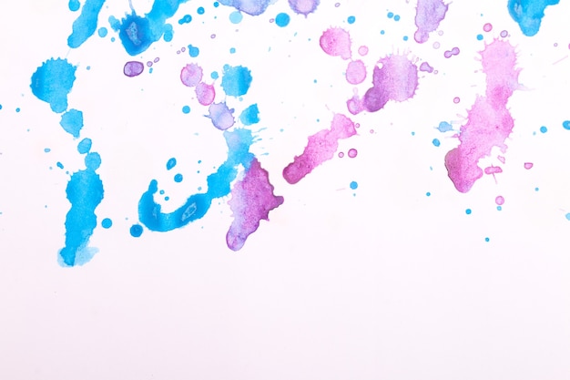 Decorative abstract watercolor splash stain background