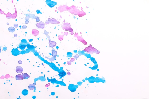 Decorative abstract watercolor splash stain background