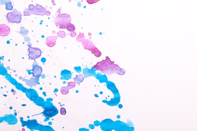 Decorative abstract watercolor splash stain background