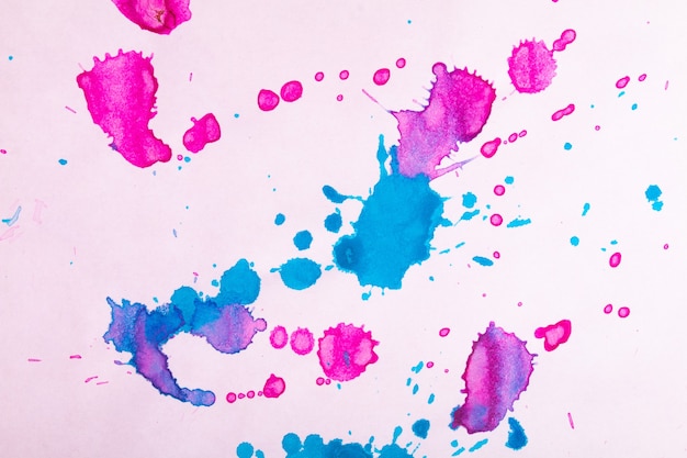 Decorative abstract watercolor splash stain background