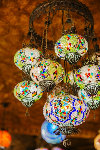 Decorative arab lamps