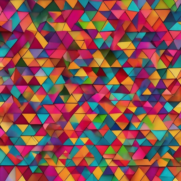 decorative background of colored trianglescoloured parquet floor with triangular pattern