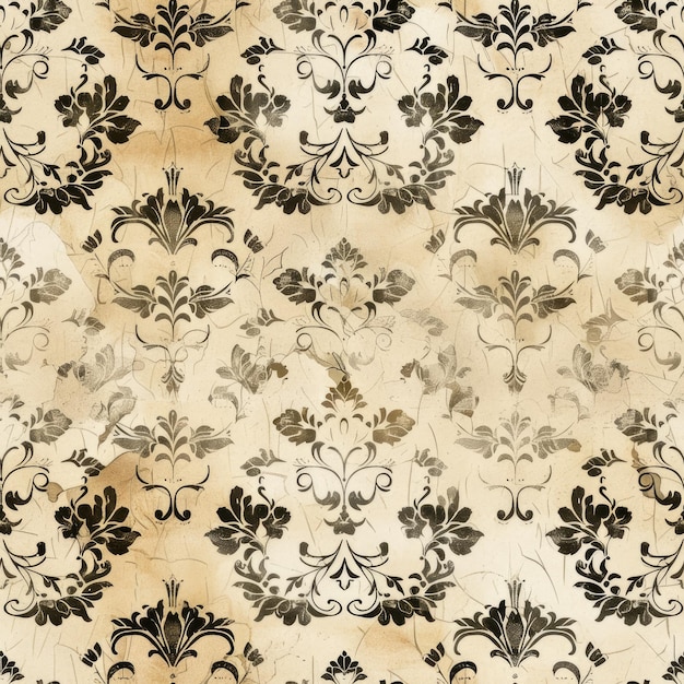 a decorative background with a floral pattern