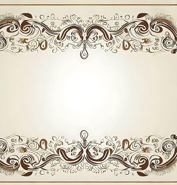 Photo decorative border background