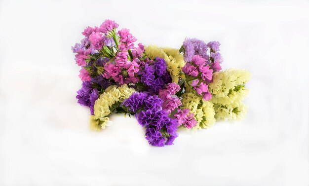 Decorative bouquet of wild fresh flowers