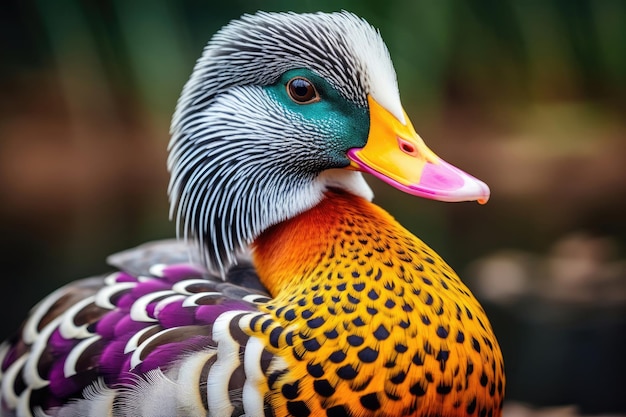 Decorative breed of duck