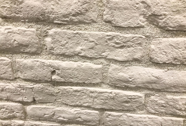 벽을 덮는 장식용 벽돌 질감 흰색 타일 벽돌 치장 벽토 타일 벽용 작은 벽돌