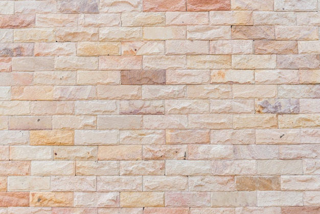 Decorative brick wall