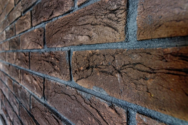 Decorative brick Walls made of old style brick