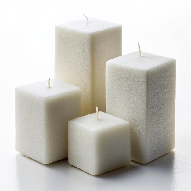 Photo decorative candle