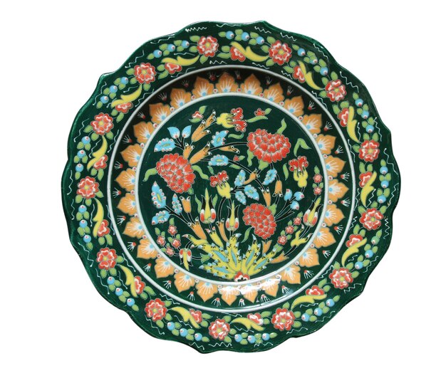 Photo decorative ceramic plate