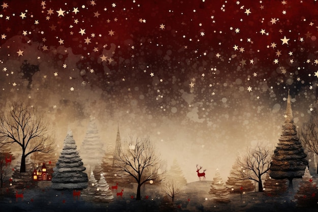 Decorative christmas background