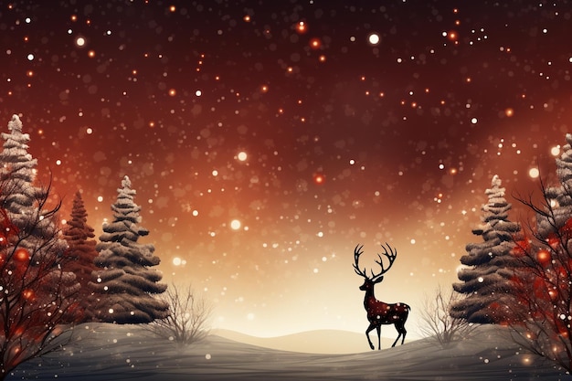 Decorative christmas background