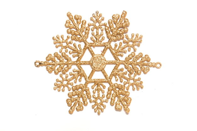 Photo decorative christmas snowflake