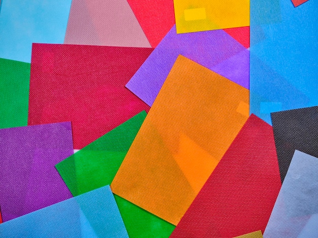 Decorative colored papers