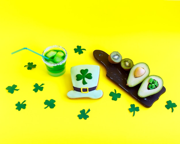 Decorative cookie. St. Patrick's Day concept