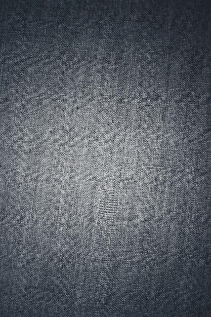 Decorative gray linen fabric textured background for interior furniture design and art canvas backdrop