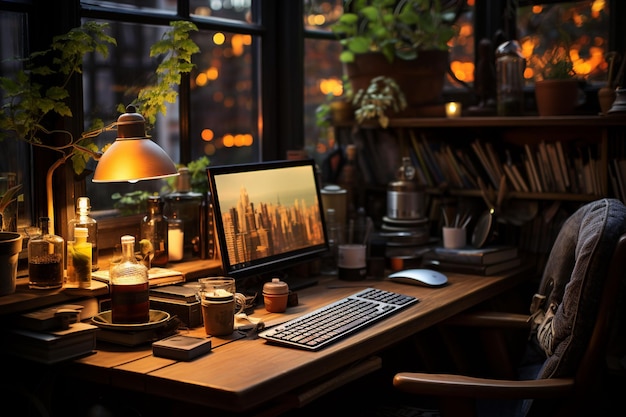 decorative office at home