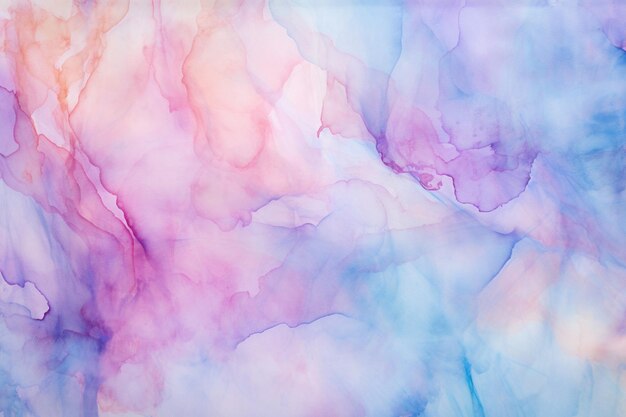 Photo decorative pastel coloured hand painted alcohol ink background