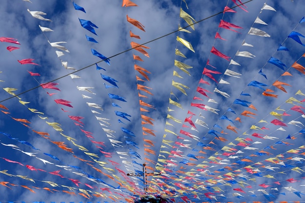 Pennoni decorativi di festas juninas