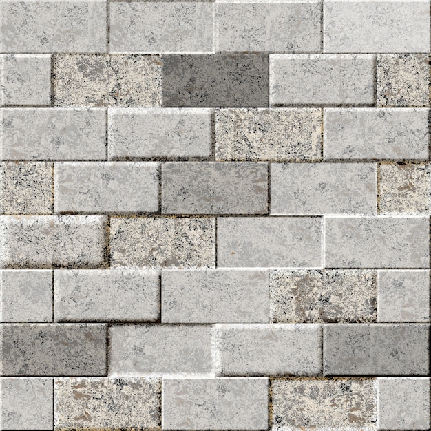 Decorative stone brick wall. Tiles for interior design. Background texture