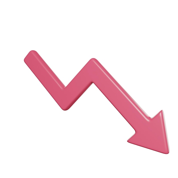 decrease analytics graph