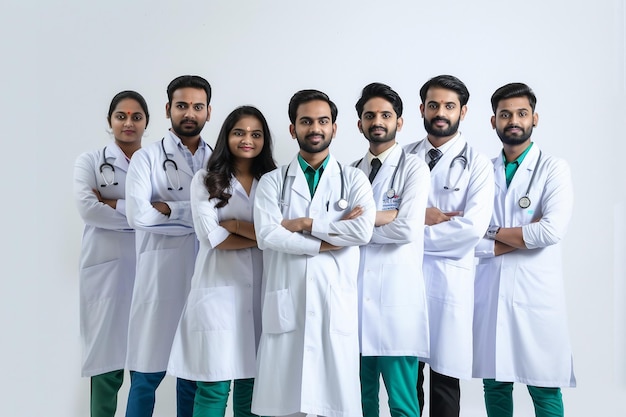 A dedicated team of Indian doctors