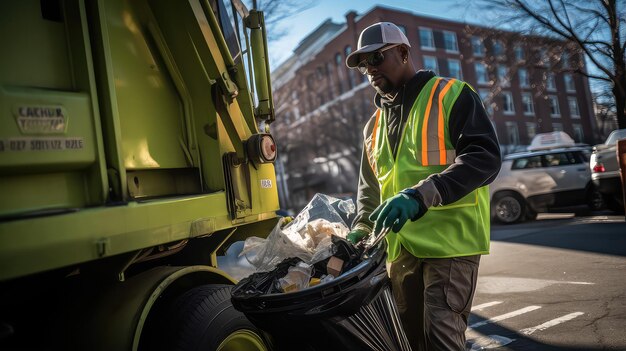 The dedication of garbage collection truck workers