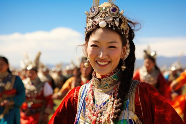 Photo deeltei mongol festival celebrates mongolian culture and heritage