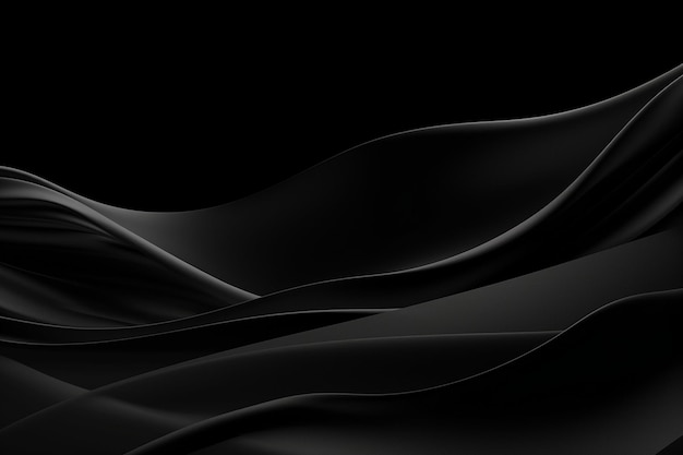 Deep Black Abstract Background