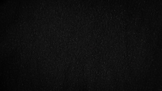 deep black fabric background copy space