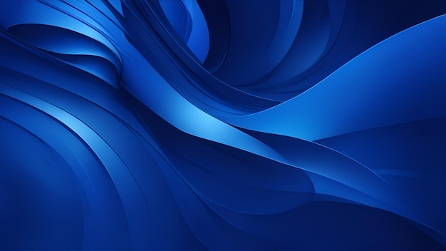 Deep Blue Abstract Background