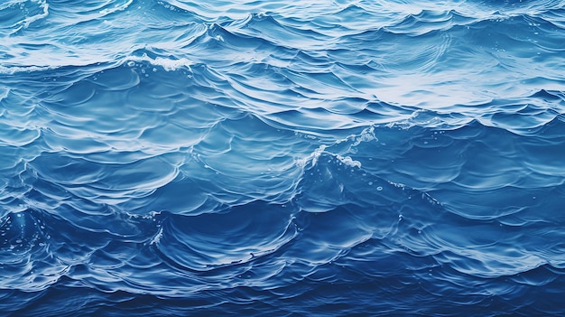 깊은 파란색 복잡한 해양 패턴 세부 디자인