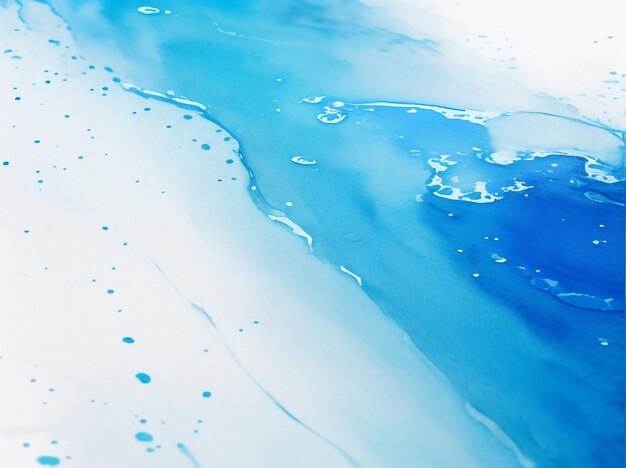 Deep Blue Watercolor Paint Background A Gradient Masterpiece