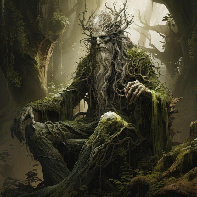 Deep in Elder Willows artifact and natures spell weave a barrier against the futures shadow