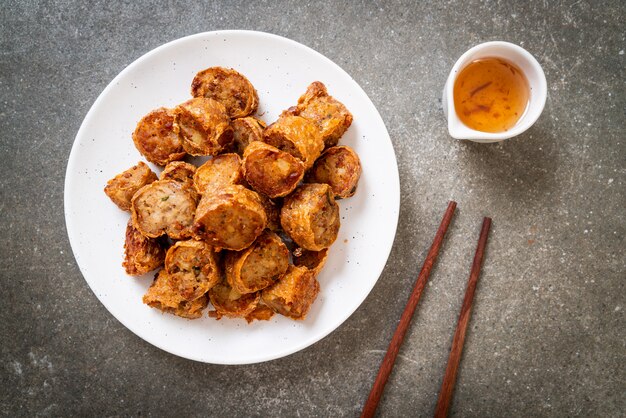 Deep Fried Crab Roll