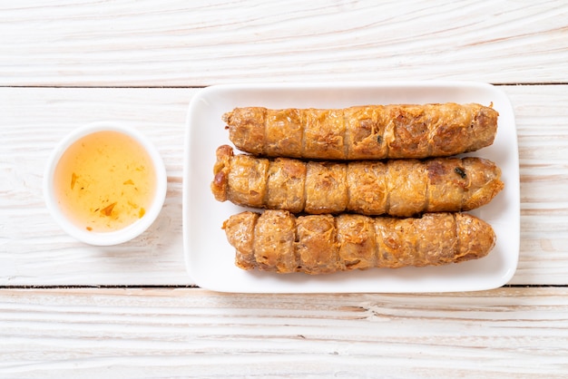 Deep Fried Crab Roll