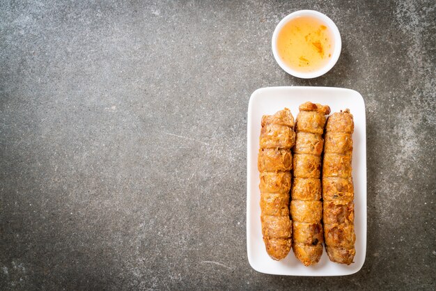 Deep Fried Crab Roll