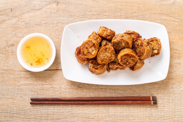 Deep Fried Crab Roll