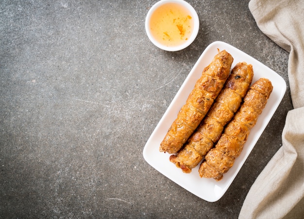 Deep Fried Crab Roll