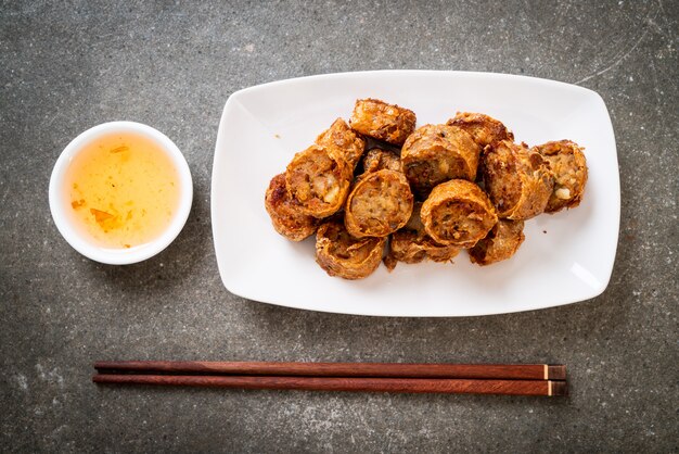 Deep Fried Crab Roll