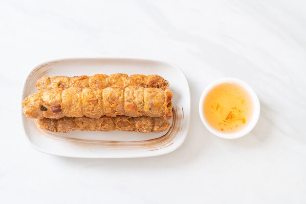 Deep Fried Crab Roll