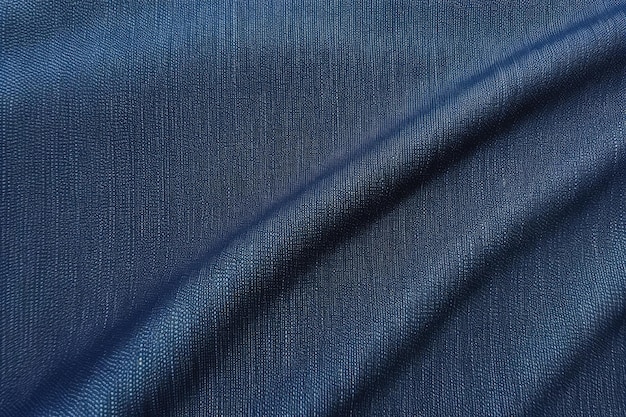 Deep indigo denim fabric texture