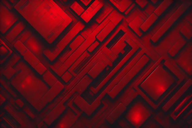 Photo a deep red pattern wallpaper background with generative ai