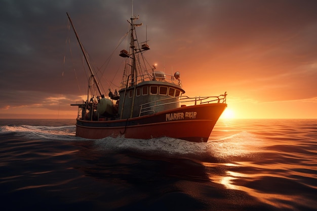 Deep Sea Fishing Boats