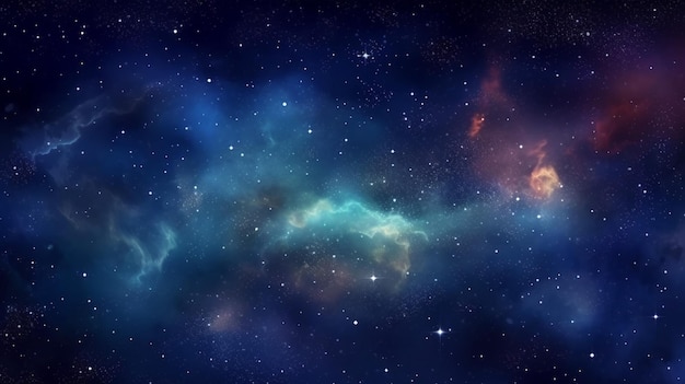 Photo deep space star field background